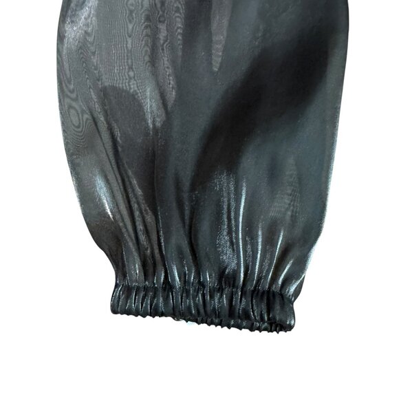 Zara Semi Transparent Bomber Style Jacket Black. Size: XS (NWOT) - Picture 2 of 5